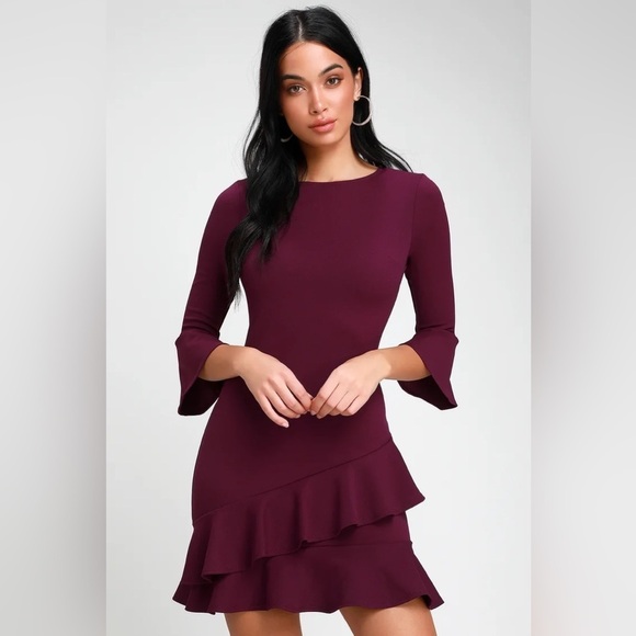 Lulus Dresses & Skirts - Lulu’s Ruffle Dress